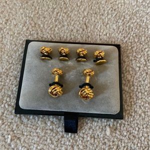 Cuff links, not real gold